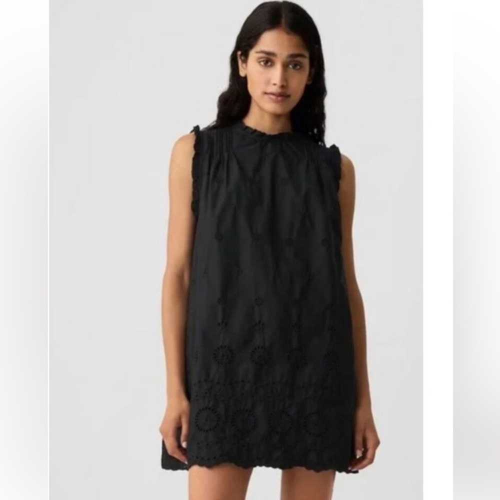 Gap × DÔEN Eyelet Mini Dress NWT XXS